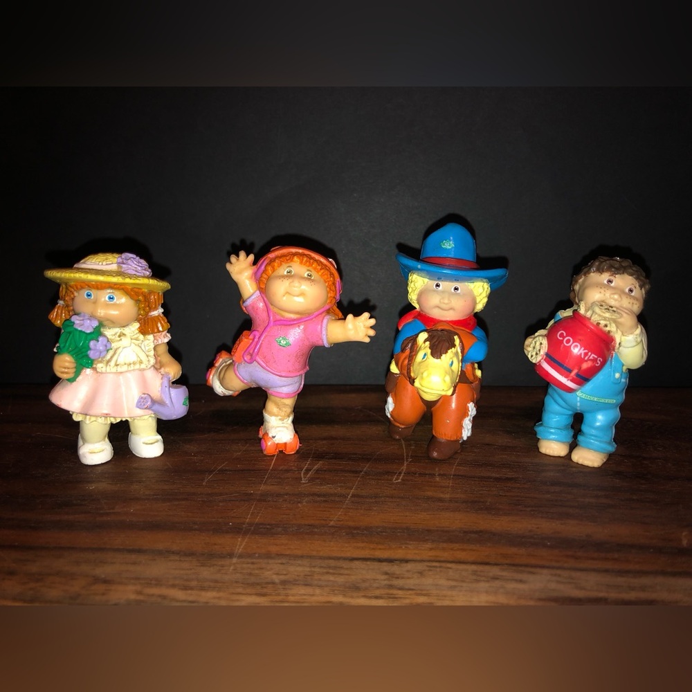 VINTAGE Cabbage Patch Kids PVC Figurines
